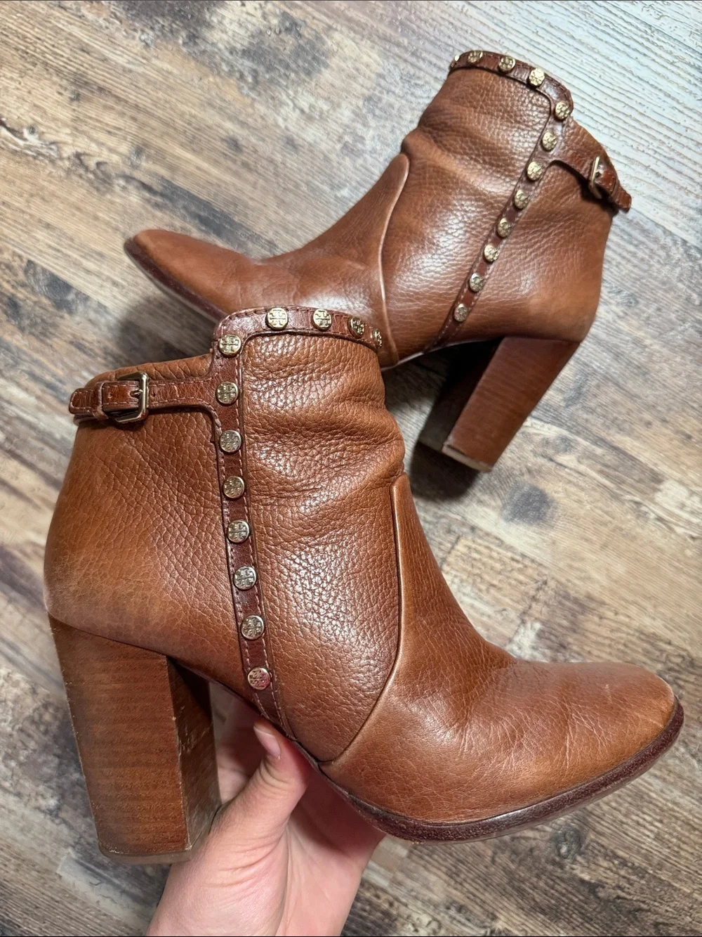 Tory Burch Mae Booties Size 9.5